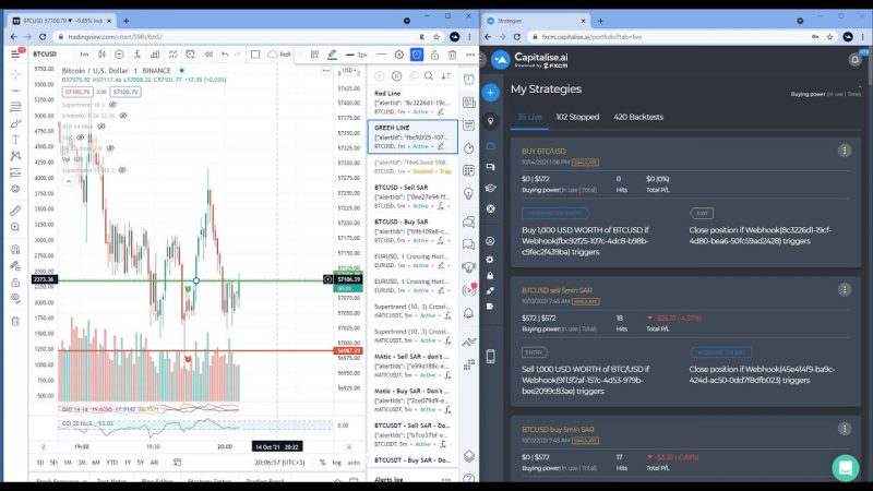 How To Automate Any Trading Scenario Using TradingView Alerts And Capitalise AI
