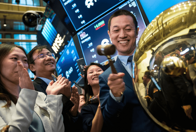 Chinese EV Maker NIO Plans a Hong Kong Listing. The Stock Pops.
