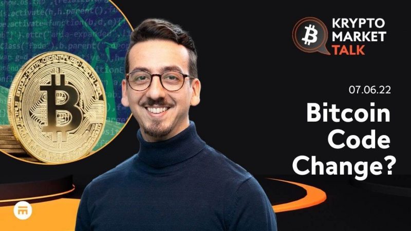 Bitcoin Code Change? | Crypto Market Talk