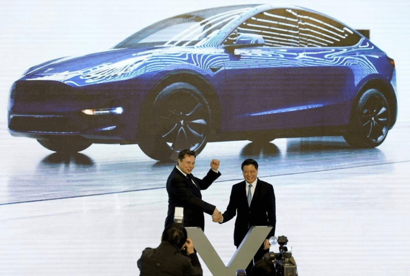 A Milestone Is Reached By Tesla Production in China