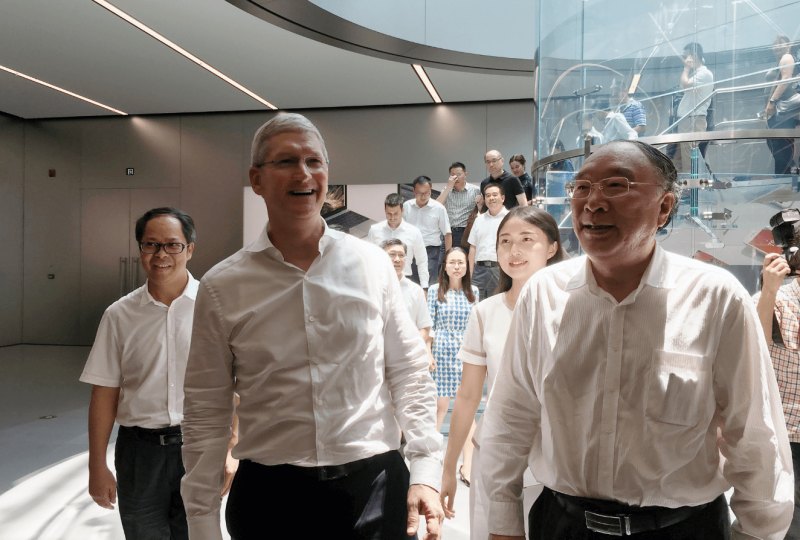 Tim Cook and Apple Make a Move That Has The Potential to Anger China