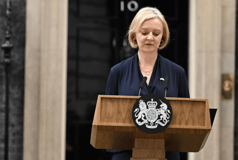 U.K. Markets React Positively to Liz Truss Resignation
