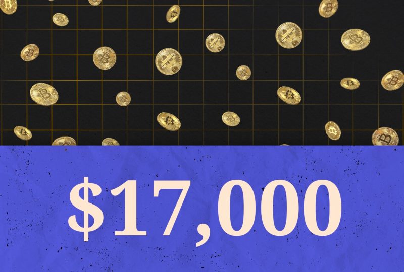 Bitcoin is Сurrently Trading Below $17,000