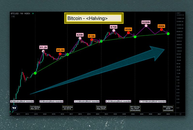 Past Bitcoin Halving Dates