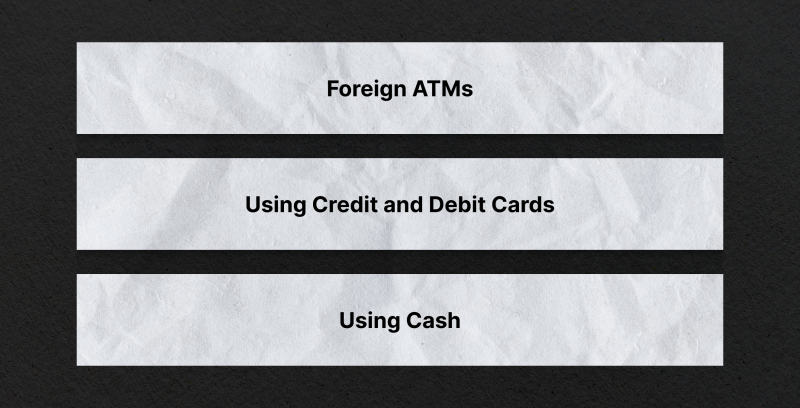 Currency Exchange Options While Abroad