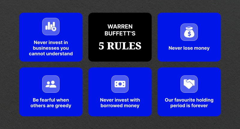 Warren Buffett's 5 rules