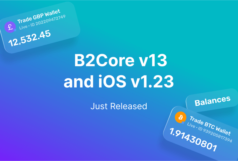 B2Broker Announces B2Core v13 and iOS Updates: What’s New?