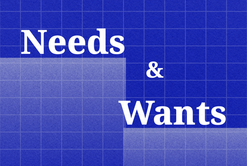 Needs vs Wants