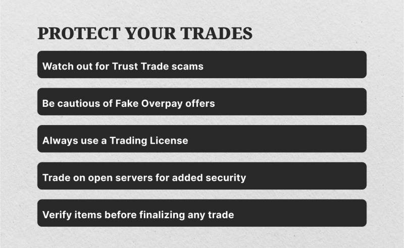 Avoiding Scams and Unsafe Trades