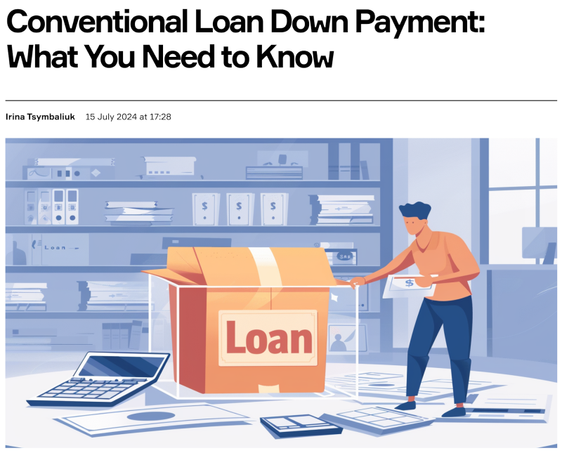 Conventional Loan Down Payment