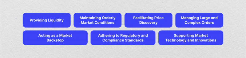 Key Responsibilities of a Designated Market Maker