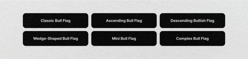 Types of Bull Flag Figures