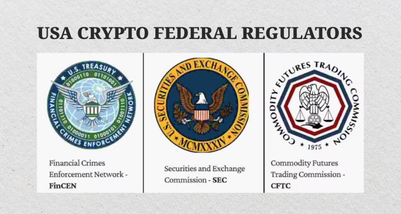 USA crypto federal regulators