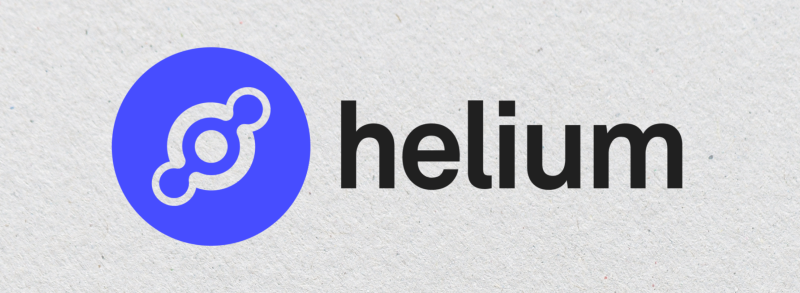 Helium network logo Helium network logo