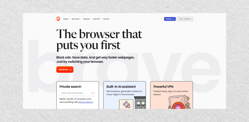 Brave browser site Brave browser site