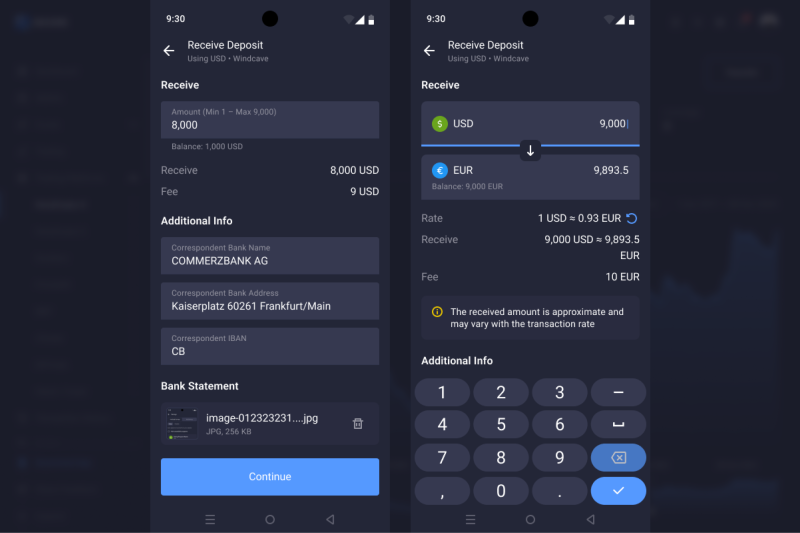 B2CORE 2.6 updated Finance Module