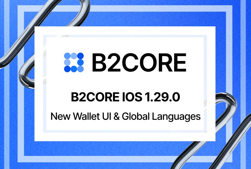 B2CORE iOS 1.29.0 Release