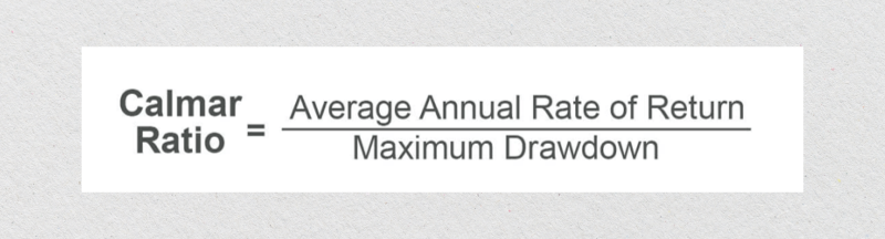 calmar ratio formula calmar ratio formula