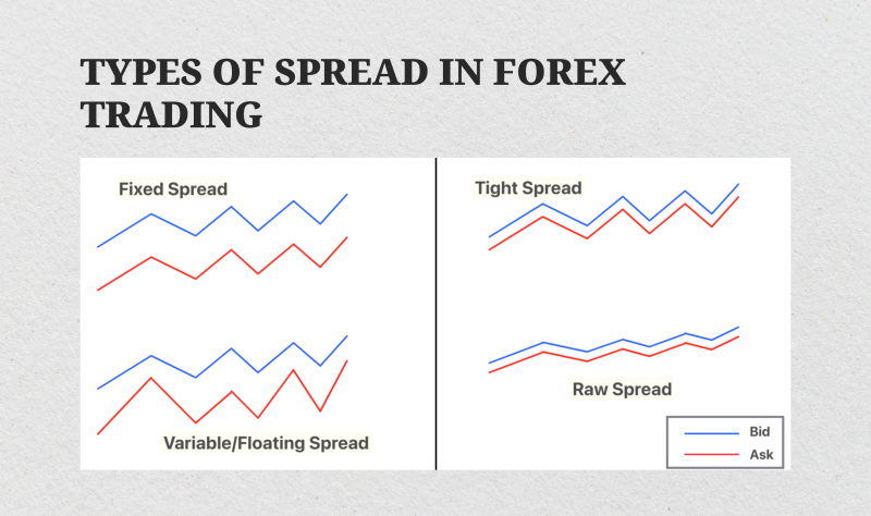 type of spreads in FX trading