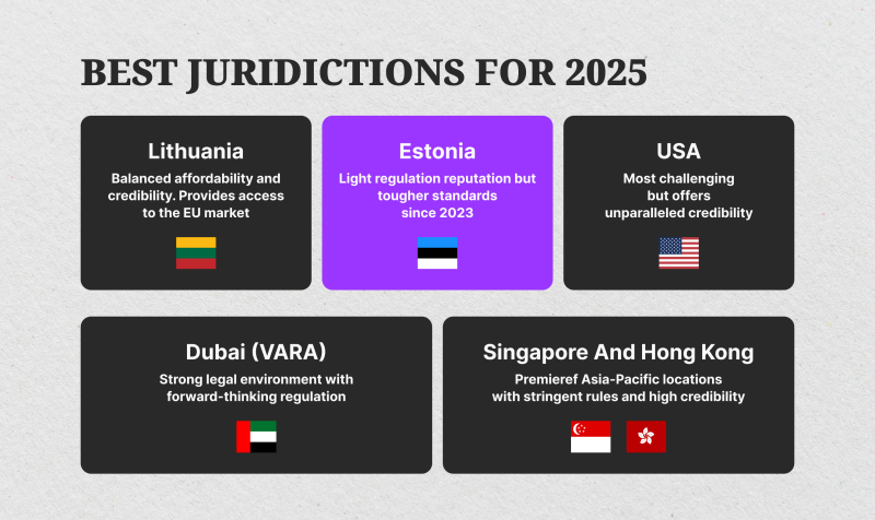 Best Jurisdictions for 2025