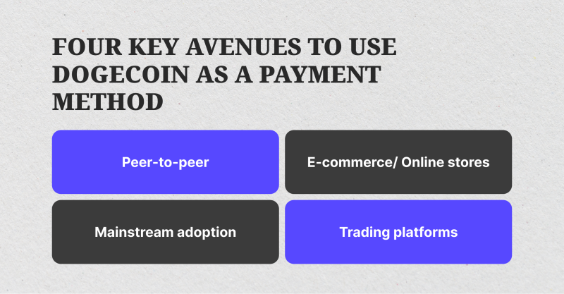 DOGE as a payment