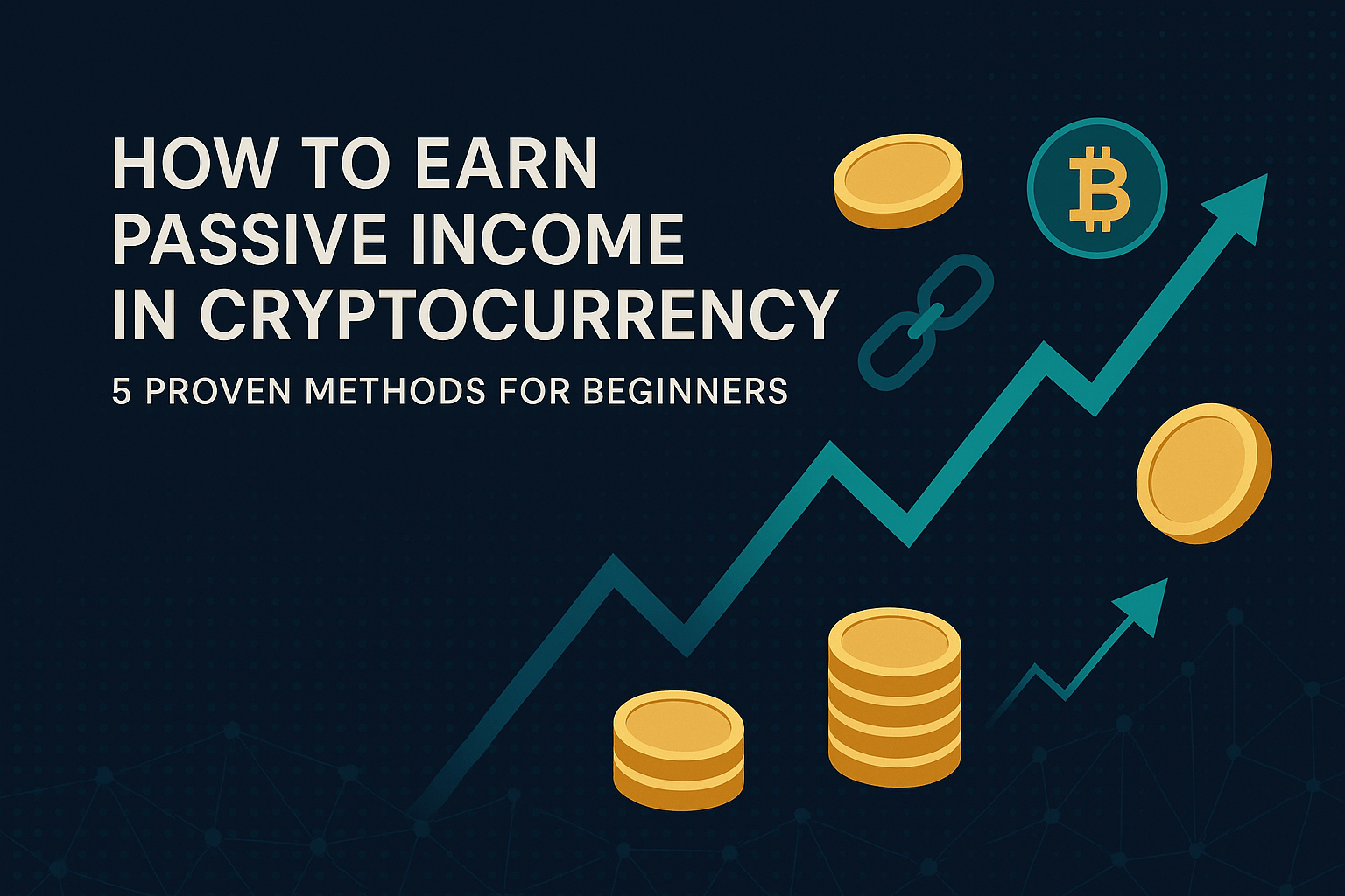 What proven methods exist for generating passive income in cryptocurrency?